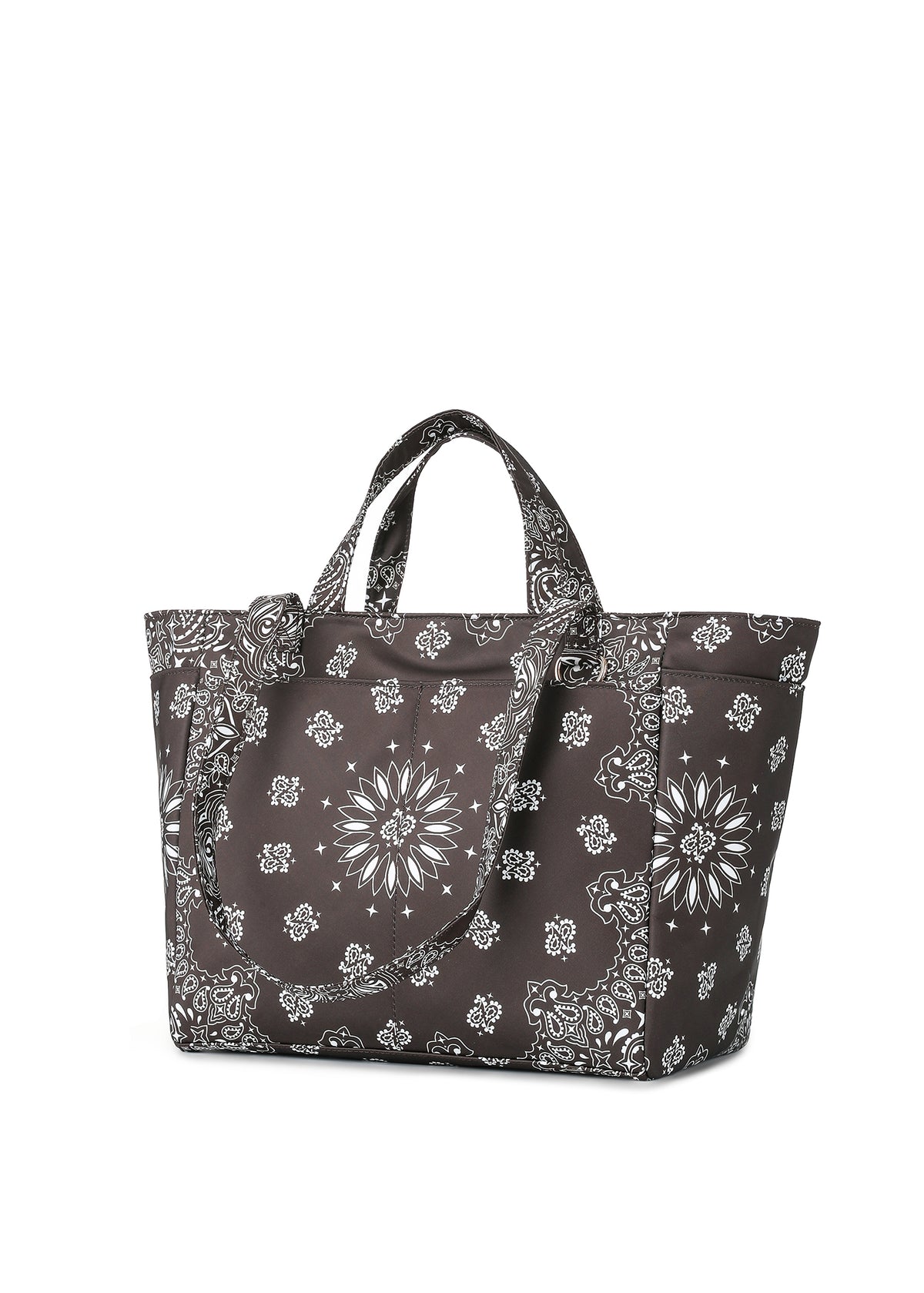 Hayden Chocolate Bandana Tote