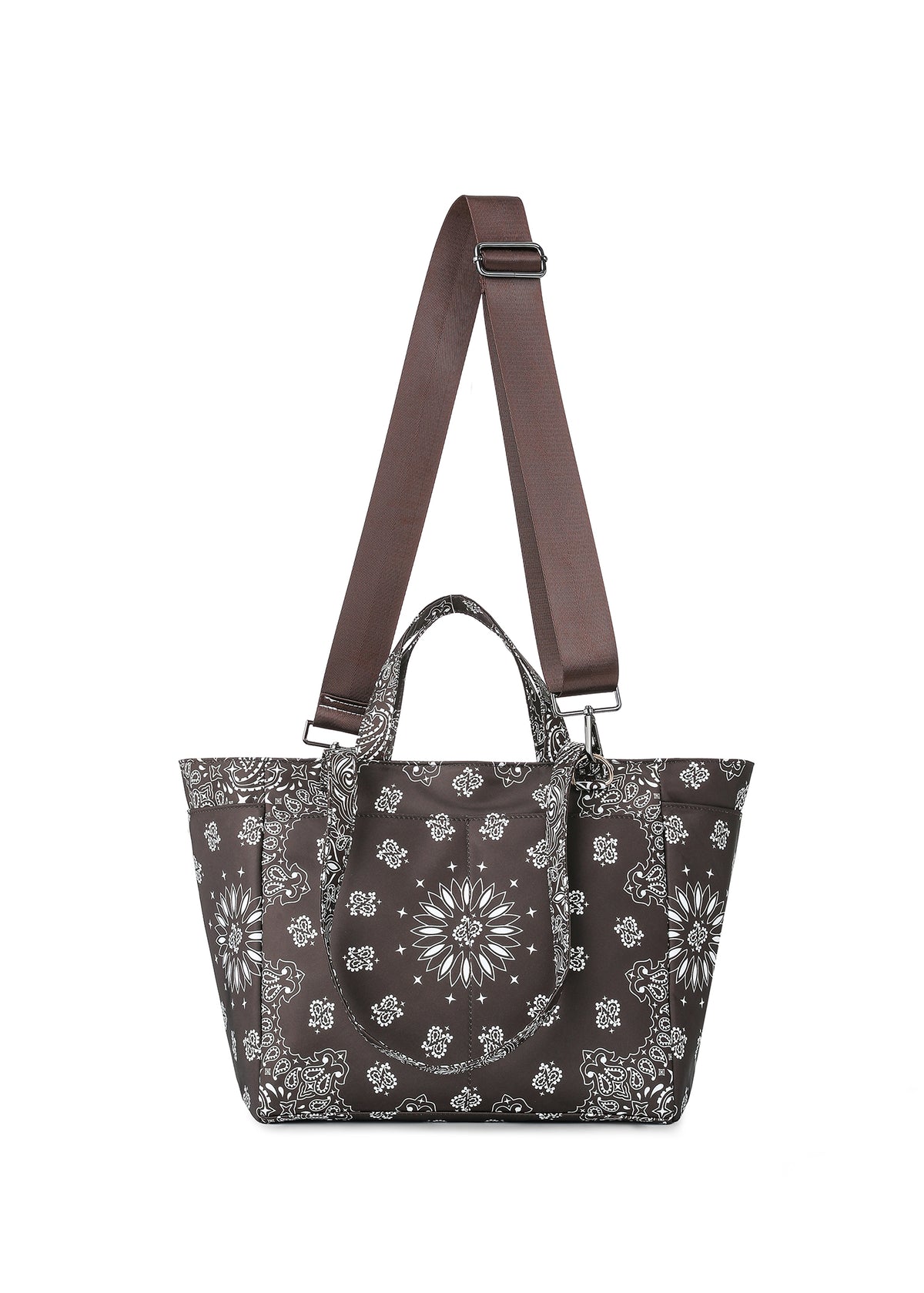Hayden Chocolate Bandana Tote