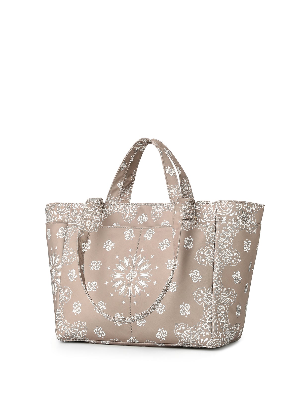 Hayden Mocha Bandana Tote