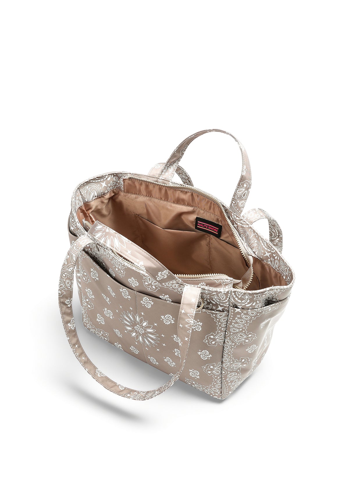 Hayden Mocha Bandana Tote