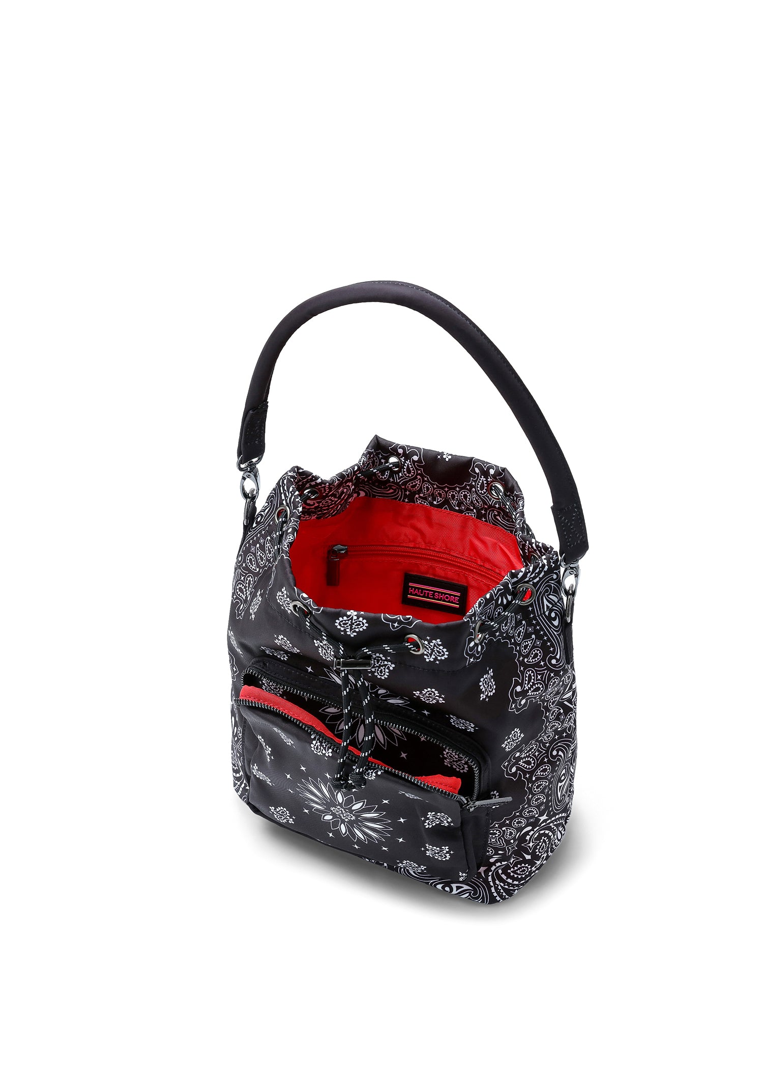 Harley Black Bandana Bucket Bag