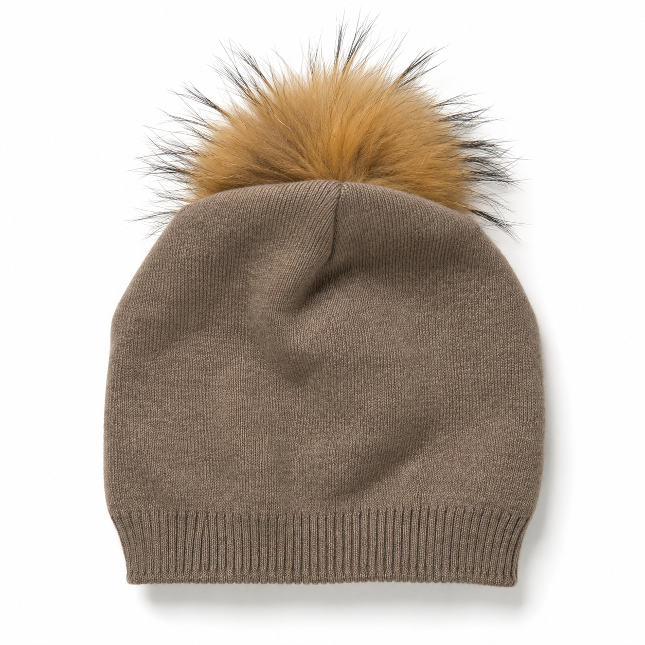 Brooklyn Beanie Taupe/Natural