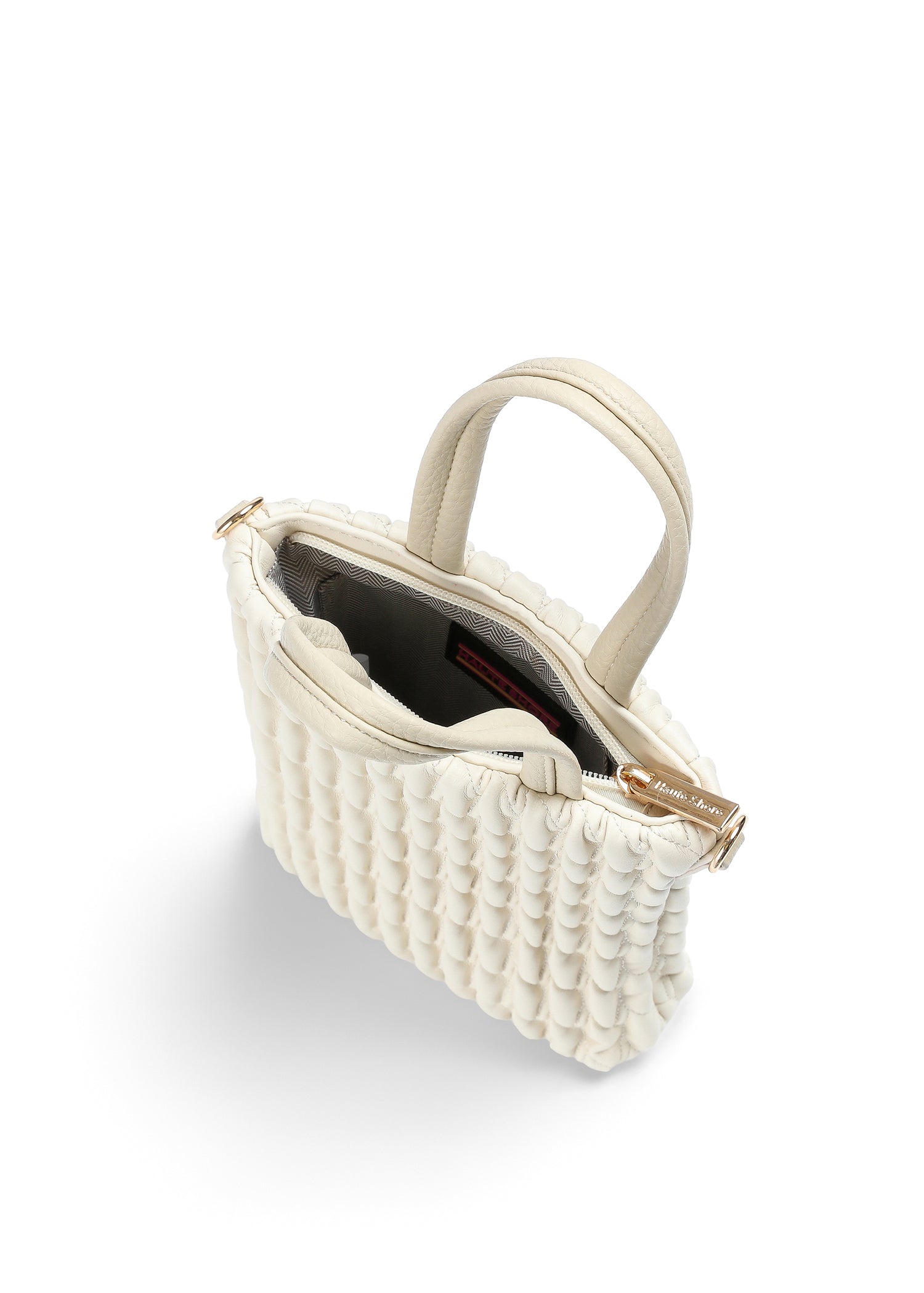 Mila Ecru Phone Crossbody Bag