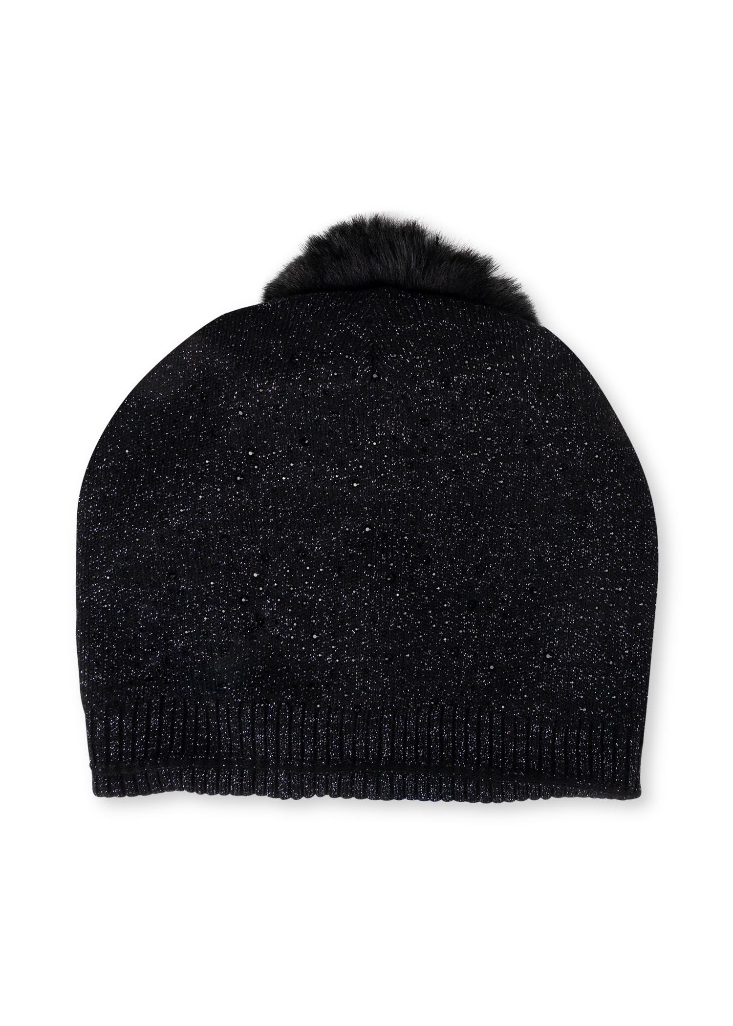 Twinkle Lurex Beanie Black - FINAL SALE