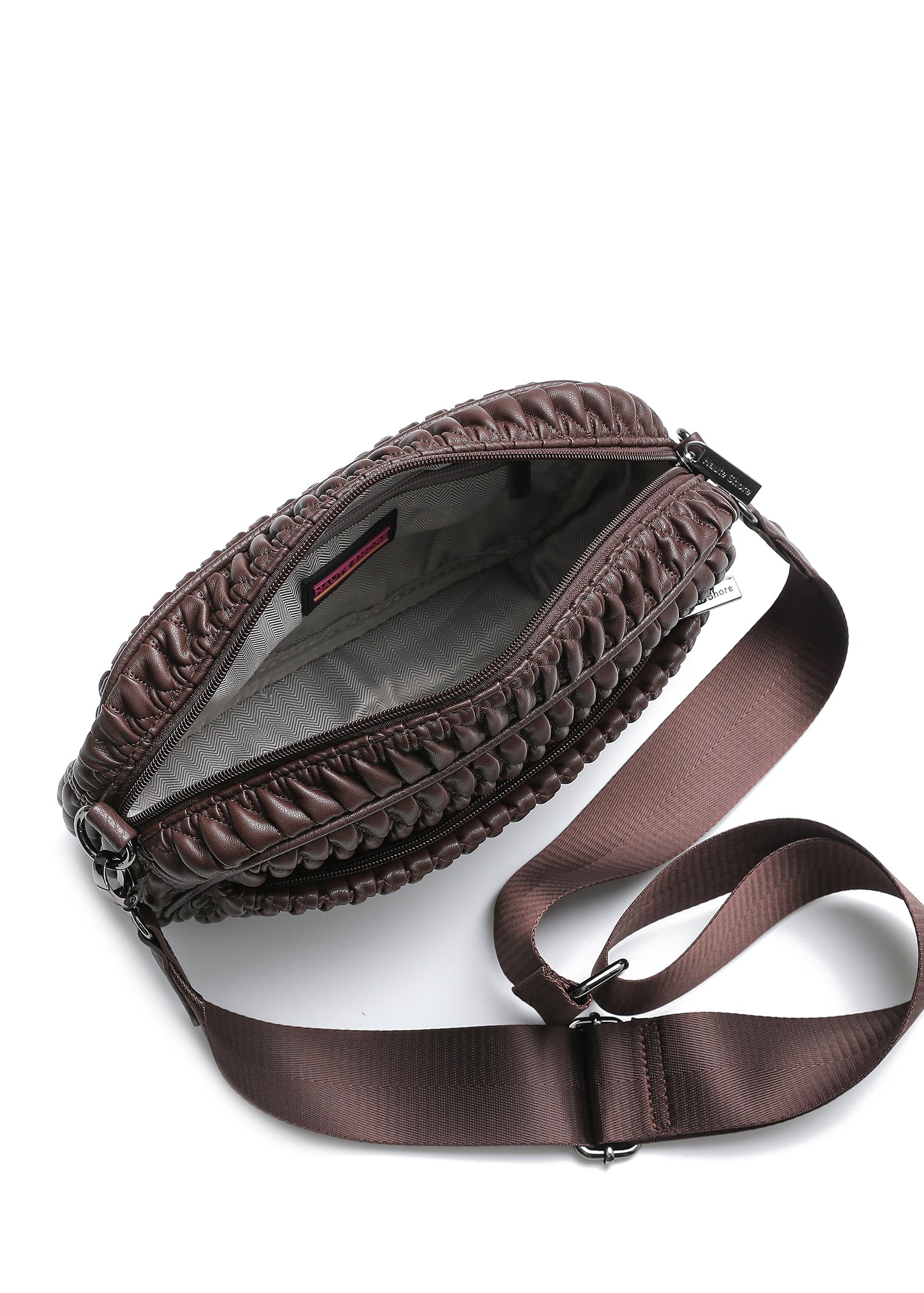 Noa Chocolate Cargo Camera Crossbody