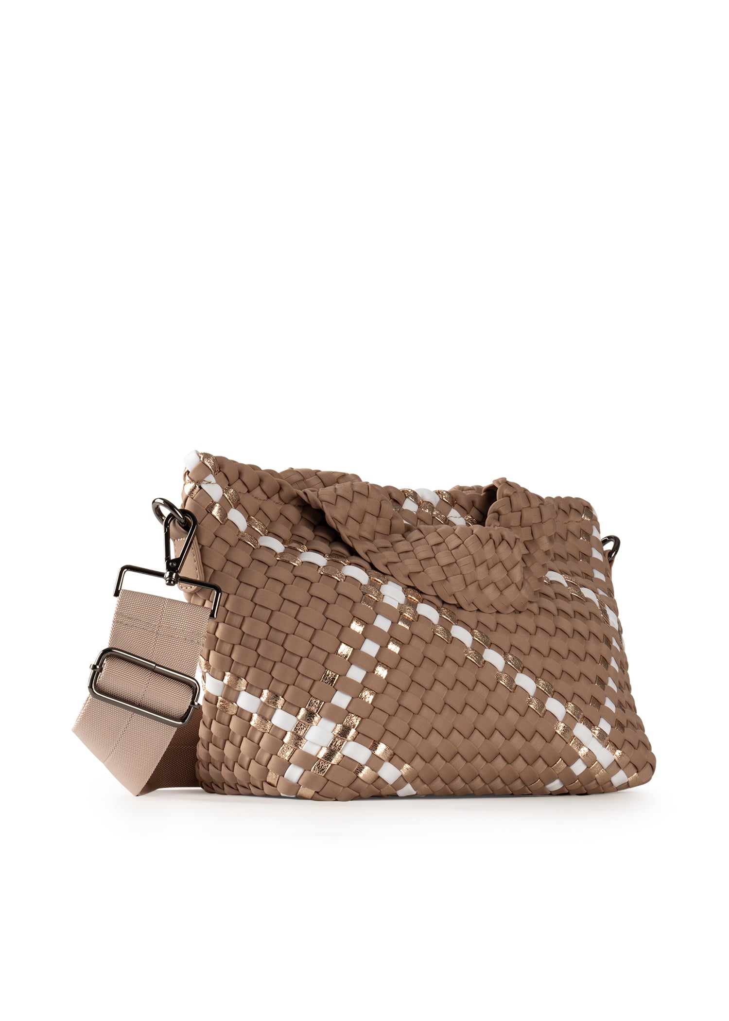 Mark Latte Woven Tote - FINAL SALE