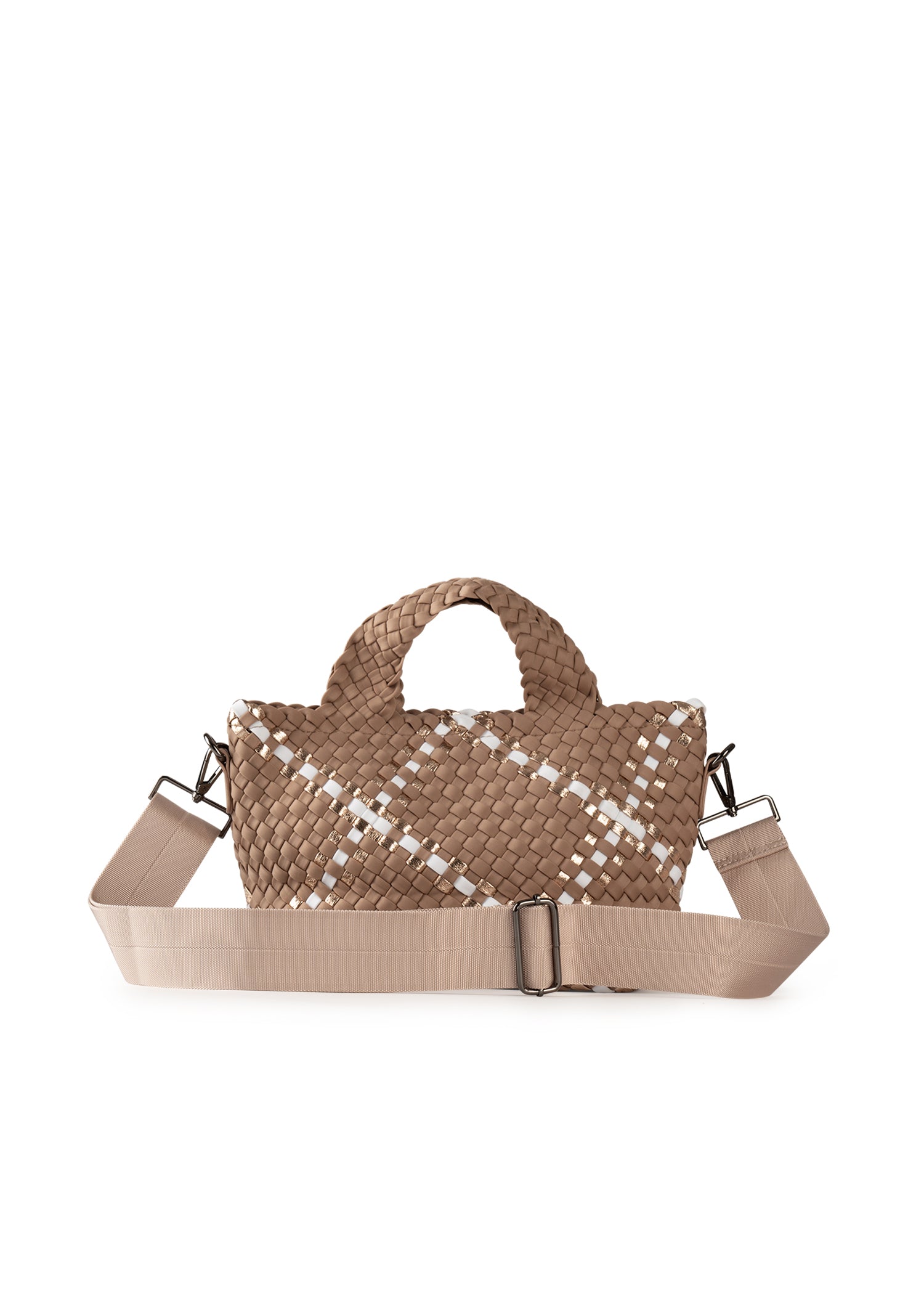 Mark Latte Woven Tote - FINAL SALE