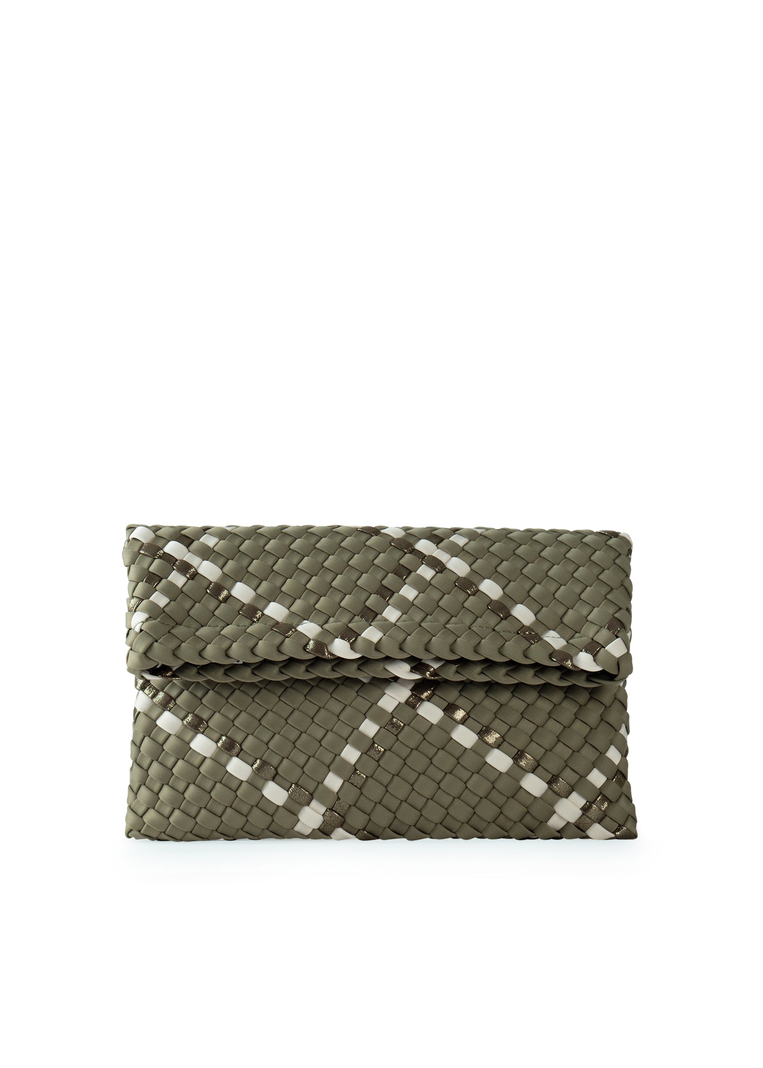 Val Sage Convertible Woven Crossbody - FINAL SALE