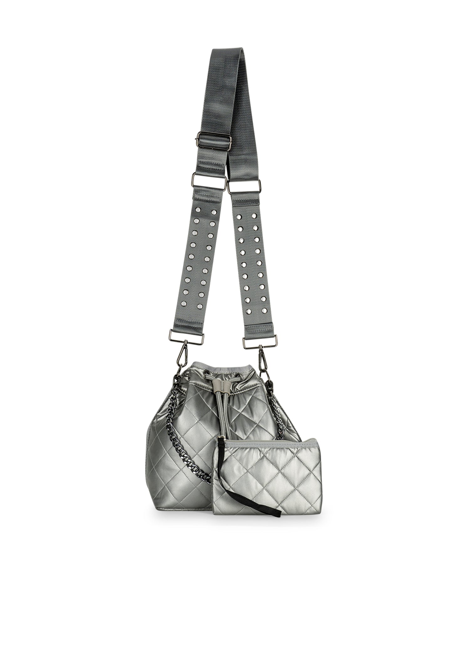 Lindsey Iron Puffer Bucket Bag - FINAL SALE