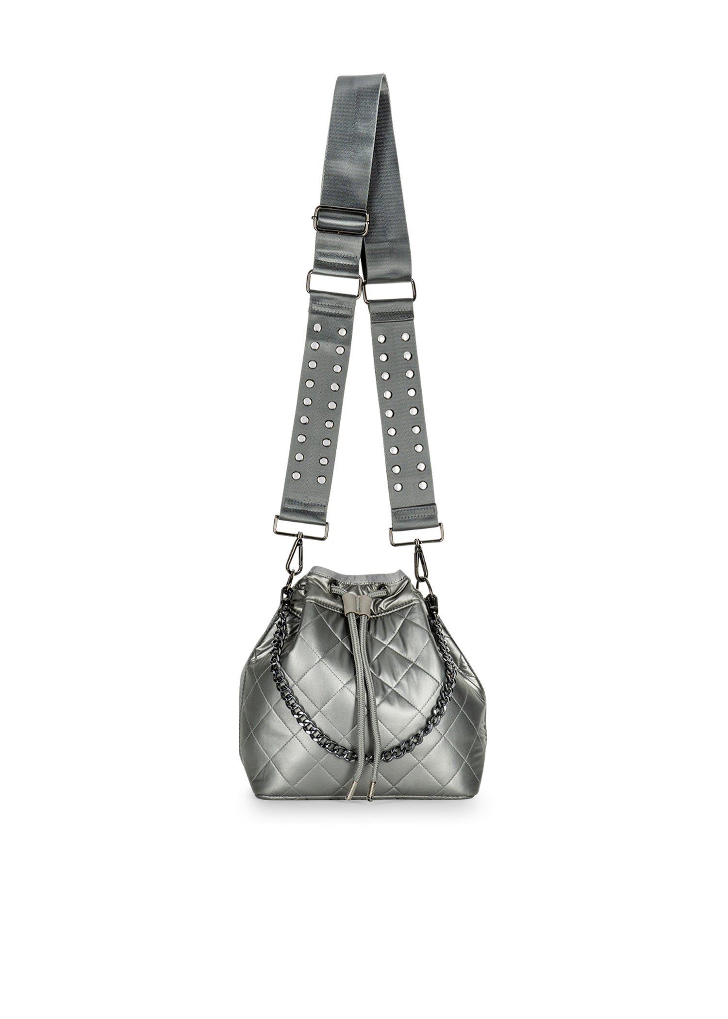 Lindsey Iron Puffer Bucket Bag - FINAL SALE