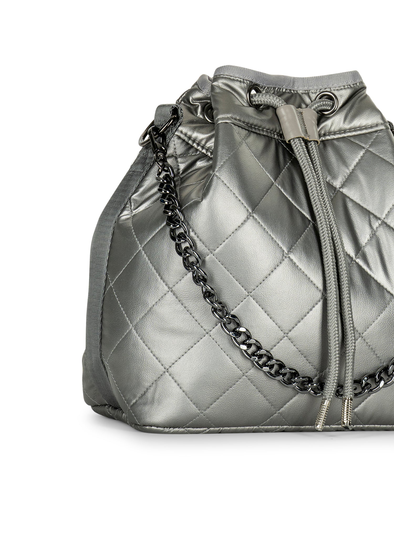 Lindsey Iron Puffer Bucket Bag - FINAL SALE