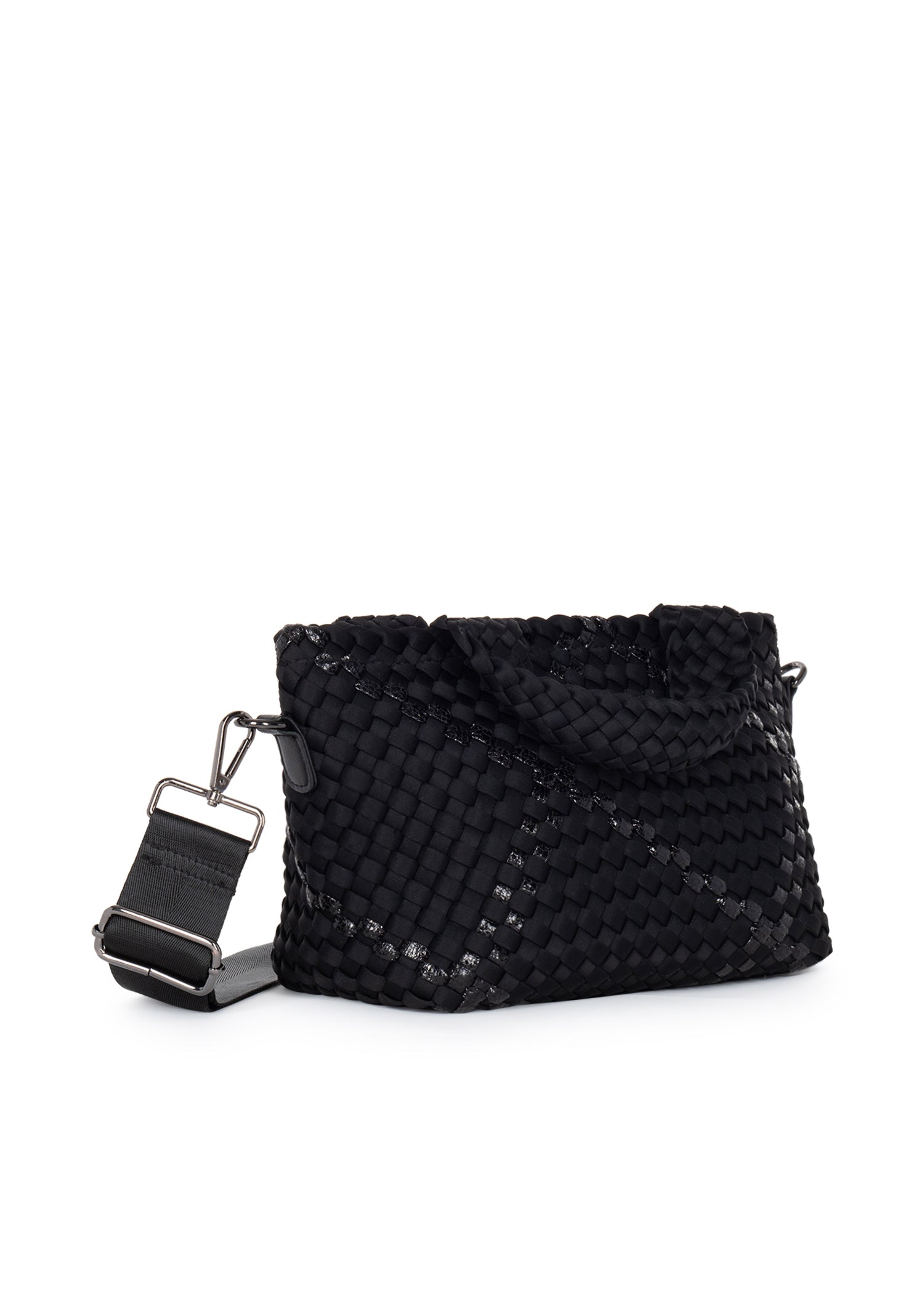 Mark Noir Woven Mini Tote