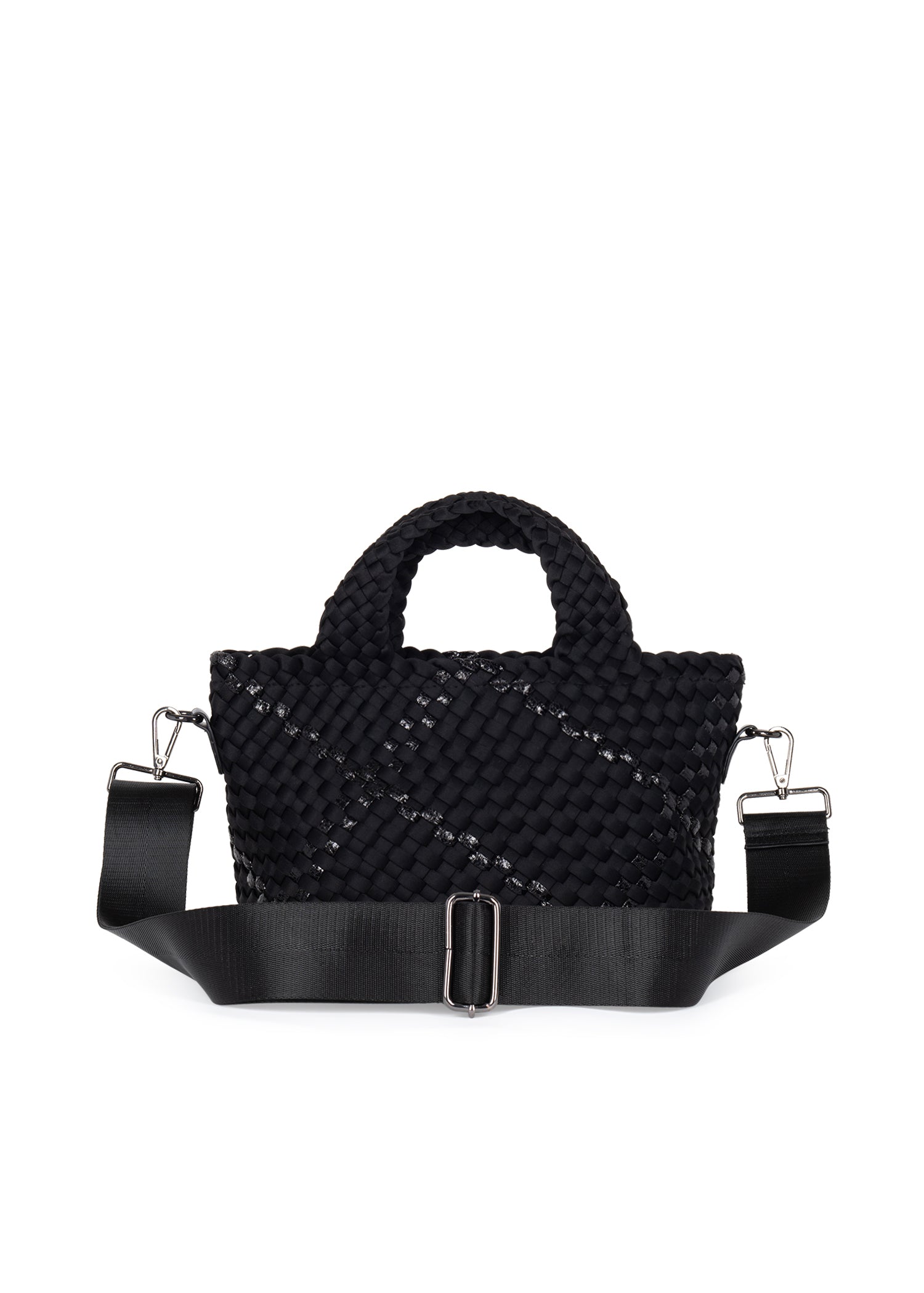 Mark Noir Woven Mini Tote