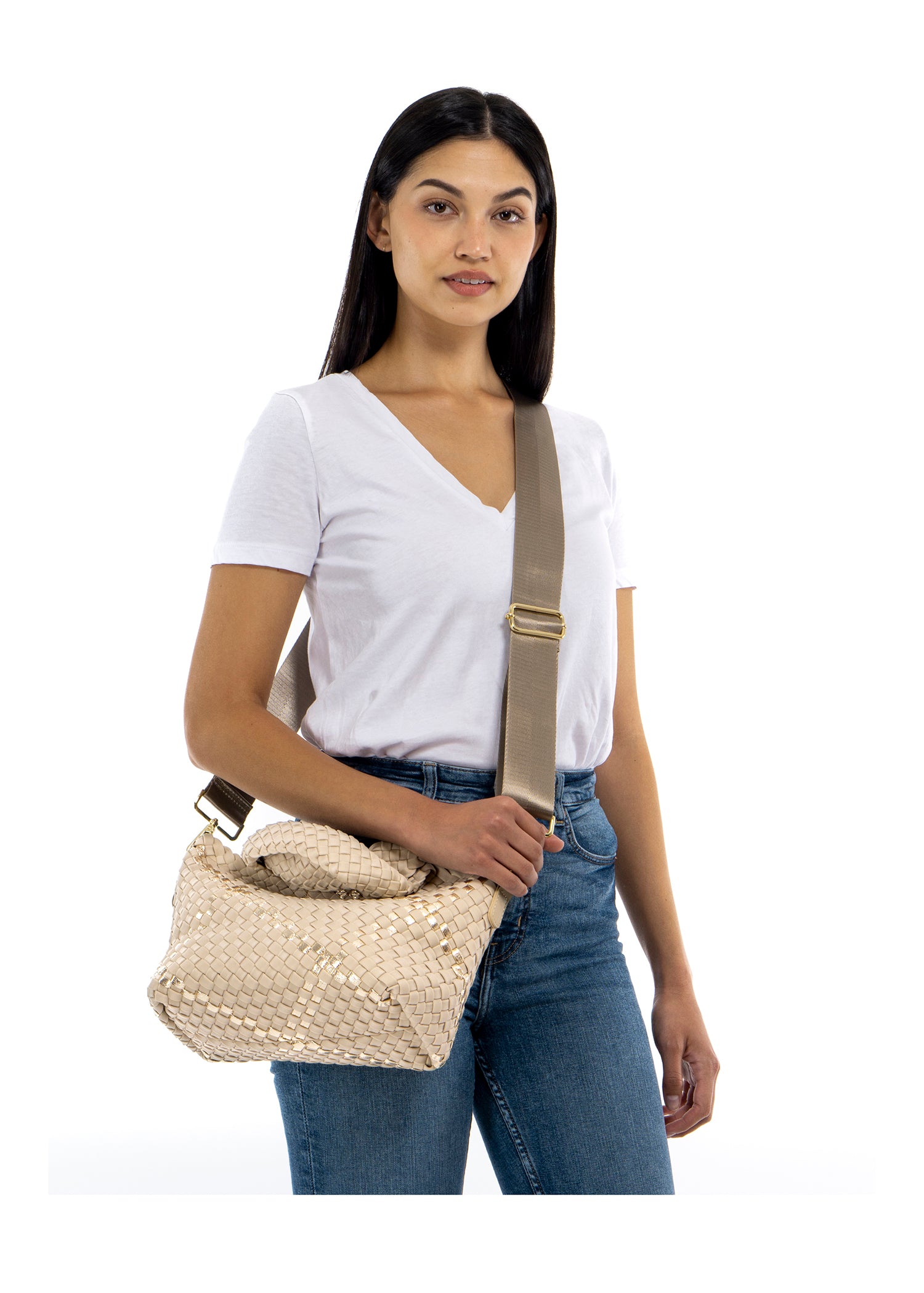 Mark Buff Woven Tote