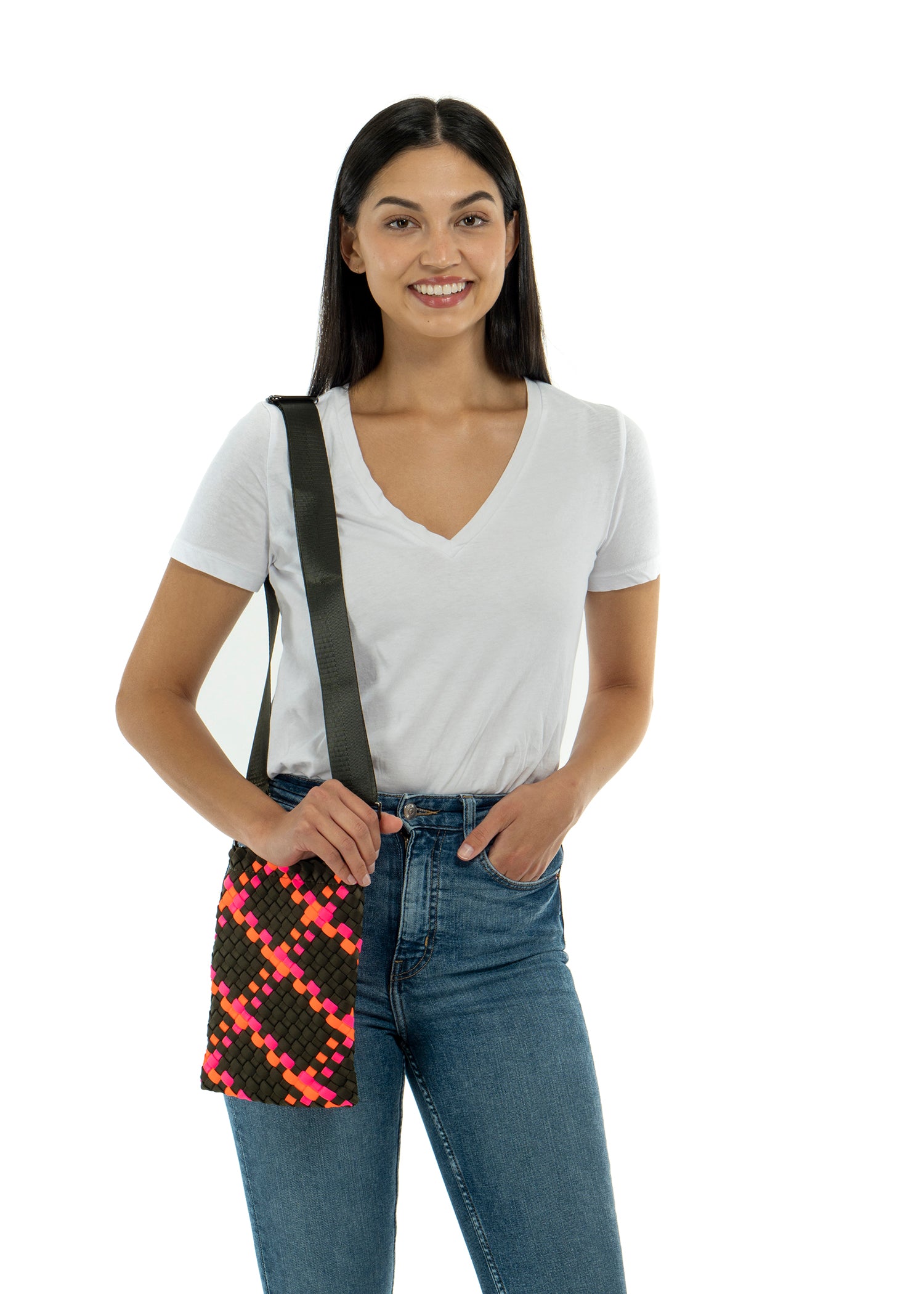 Shay Showoff Woven Phone Bag - FINAL SALE