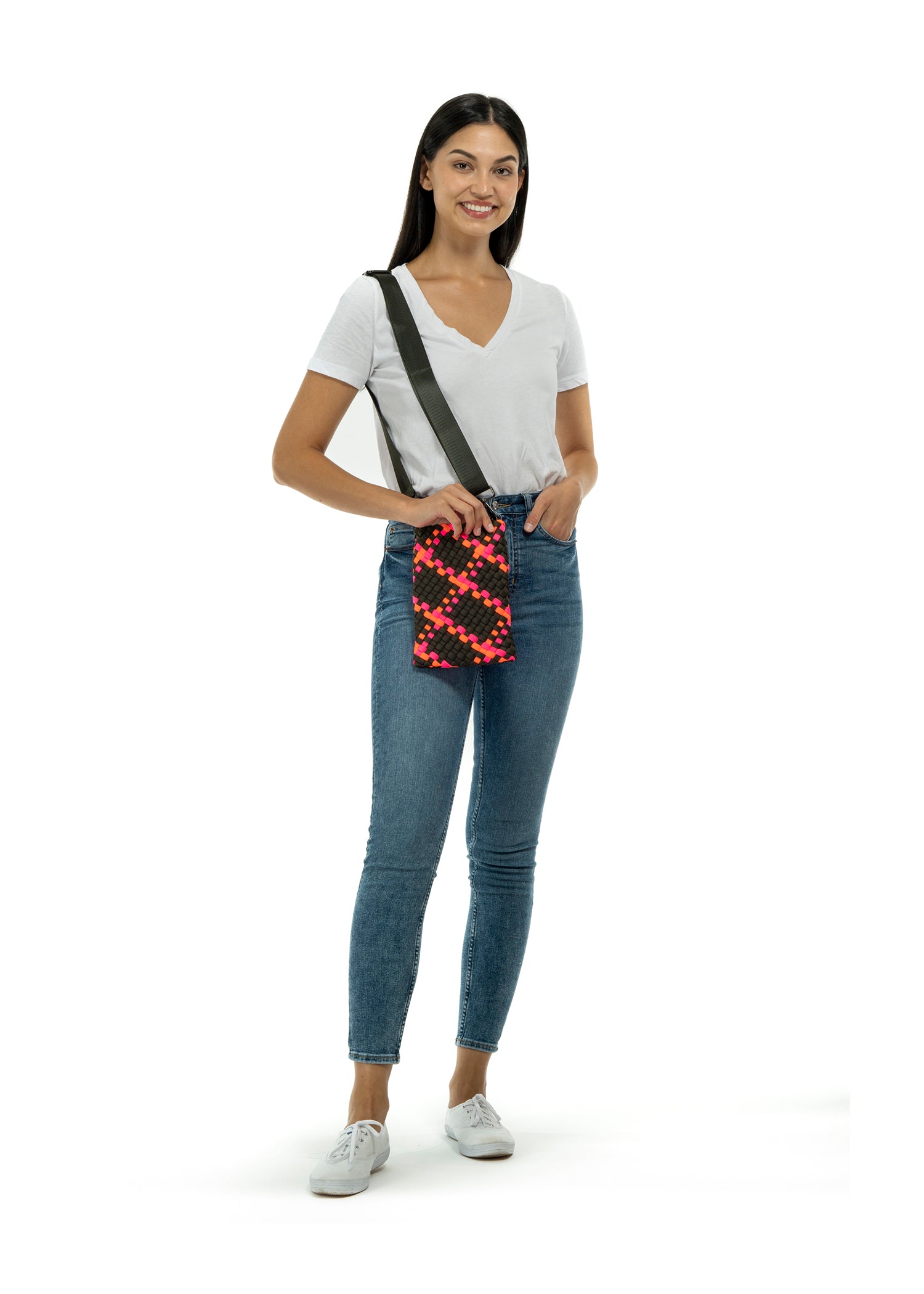 Shay Showoff Woven Phone Bag - FINAL SALE