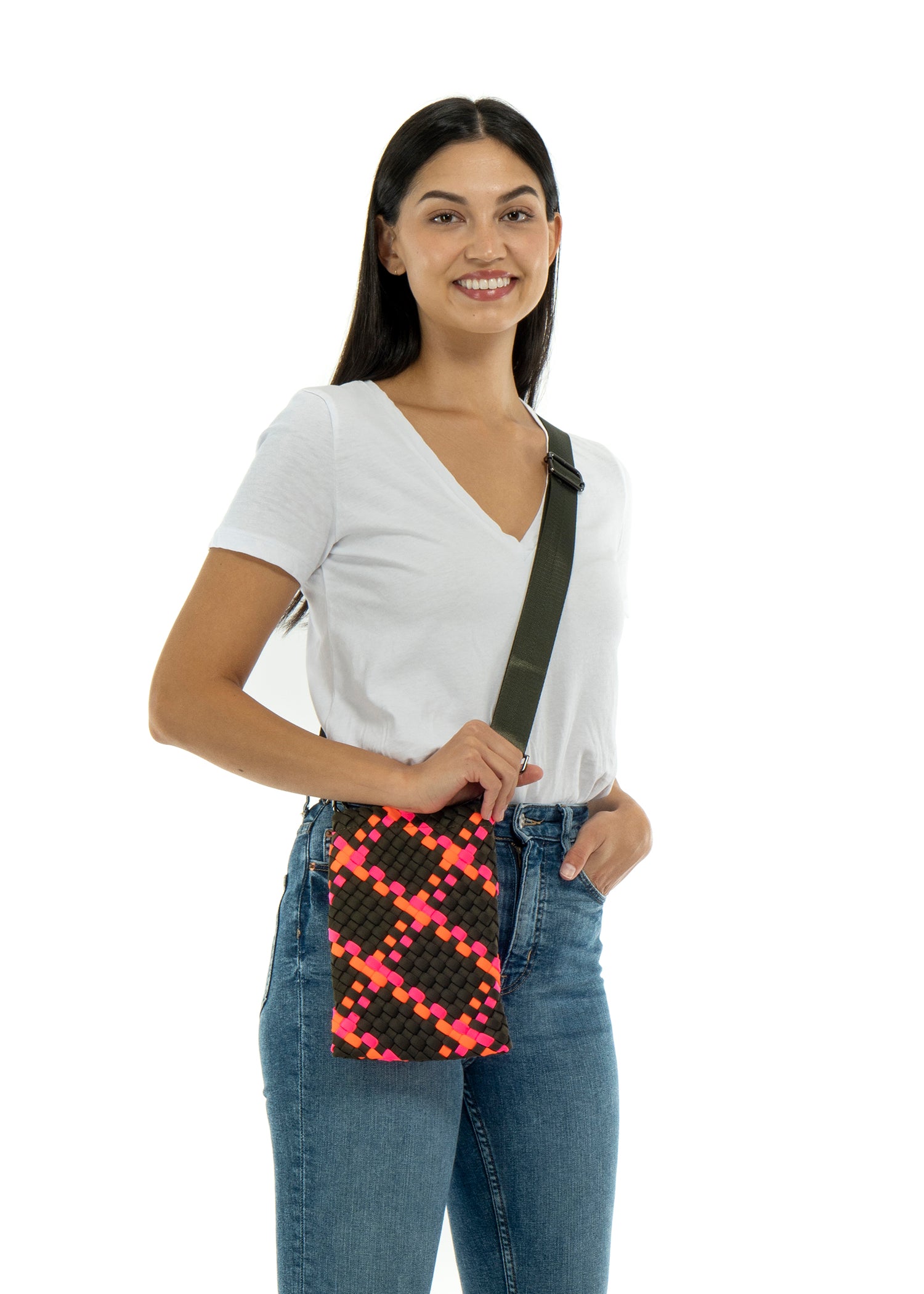 Shay Showoff Woven Phone Bag - FINAL SALE