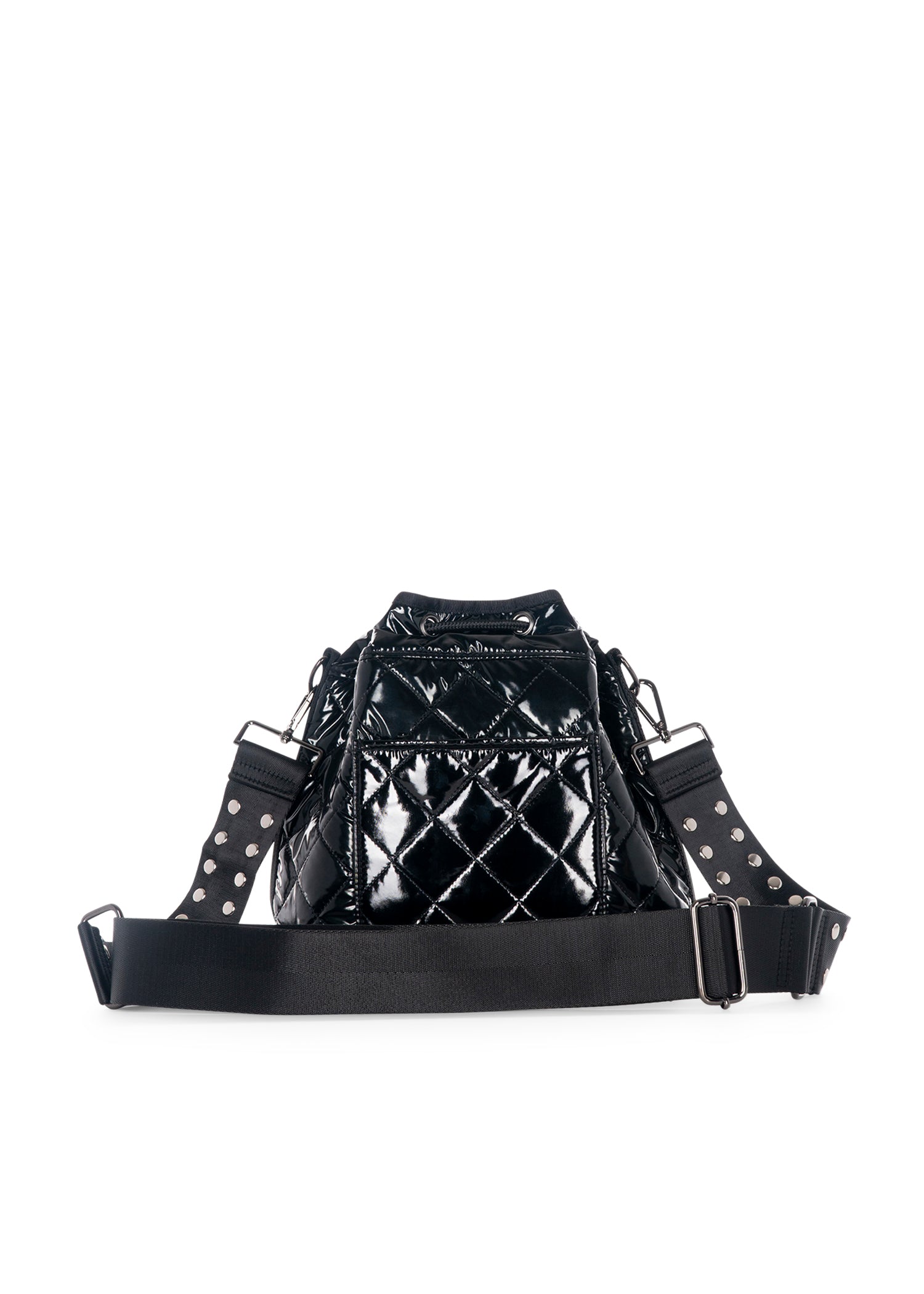 Lindsey Noir Puffer Bucket Bag - FINAL SALE