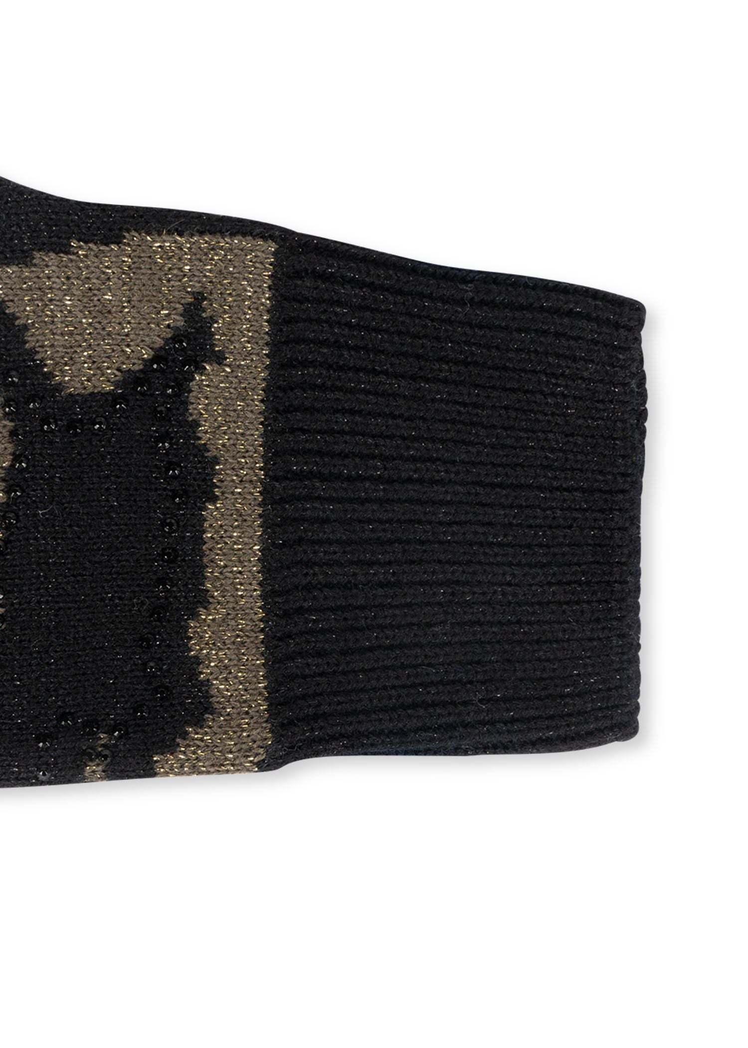 colorado black/army camo fingerless gloves