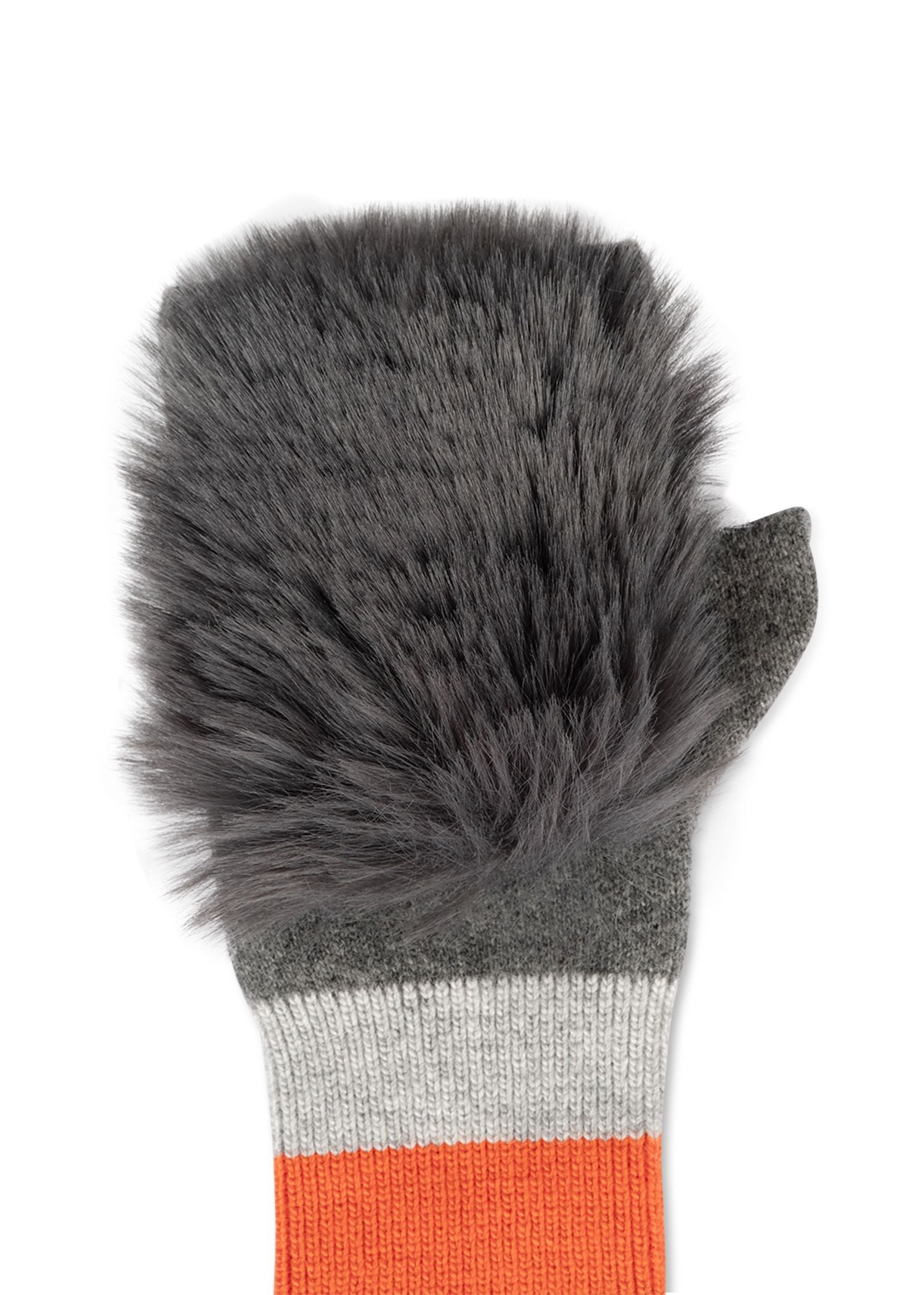 hip fluff fingerless glove